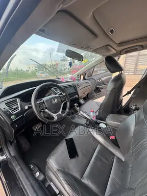 Honda Civic EX-L w/Navigation 4dr Sedan (1.8L 4cyl CVT) 2015 Black