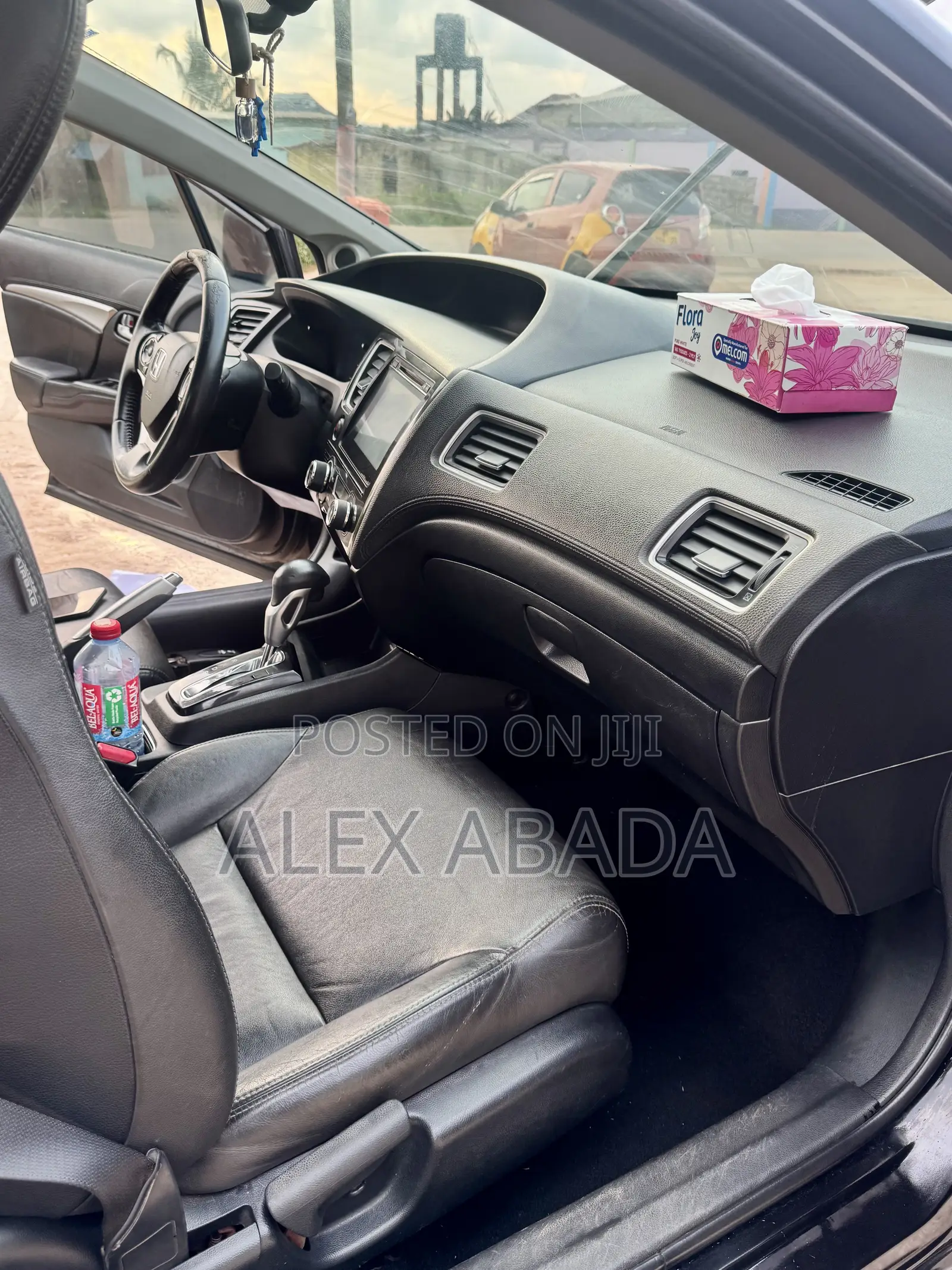 Honda Civic EX-L w/Navigation 4dr Sedan (1.8L 4cyl CVT) 2015 Black