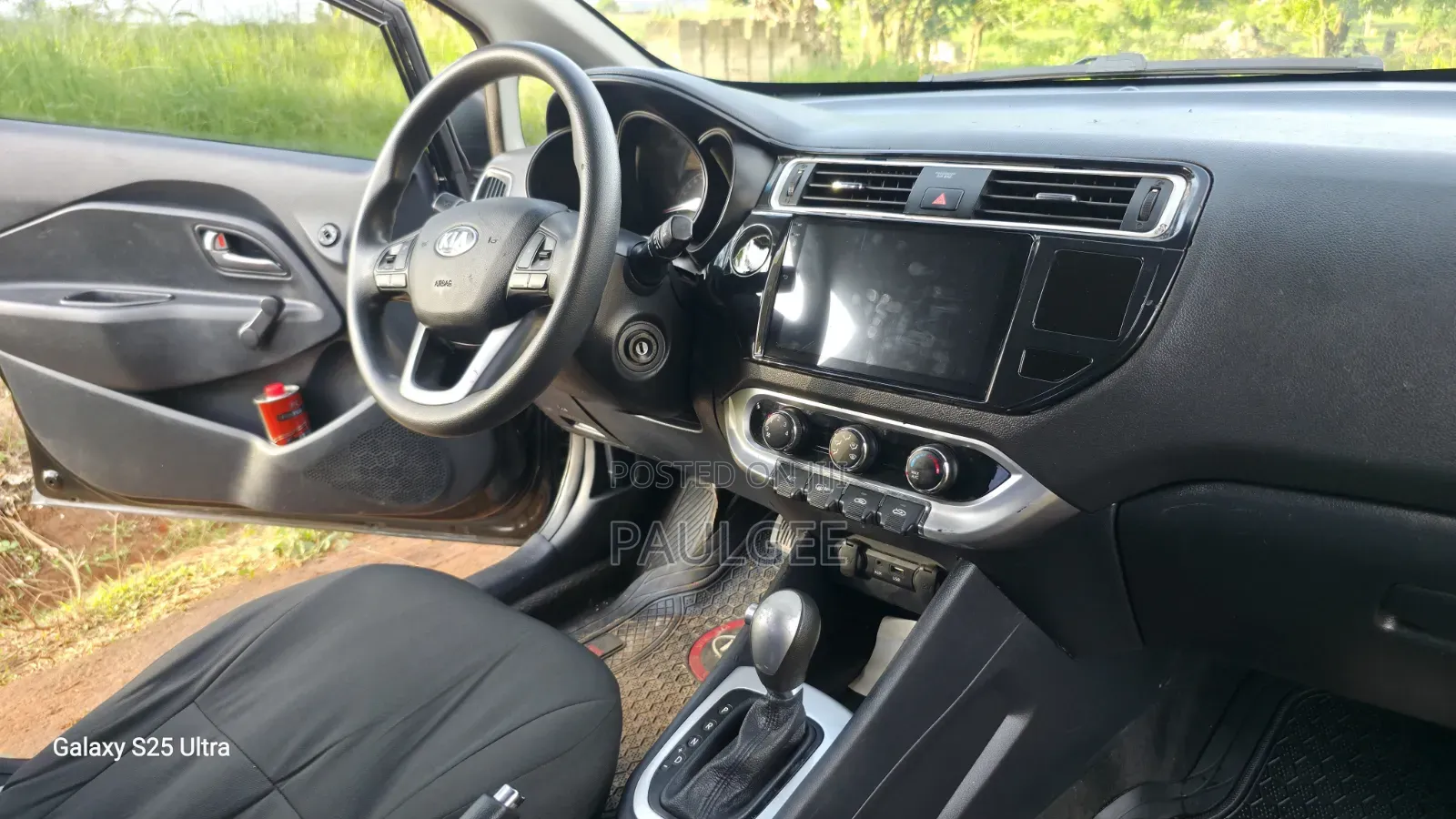 Kia Rio LX 4dr Sedan (1.6L 4cyl 6M) 2017 Black