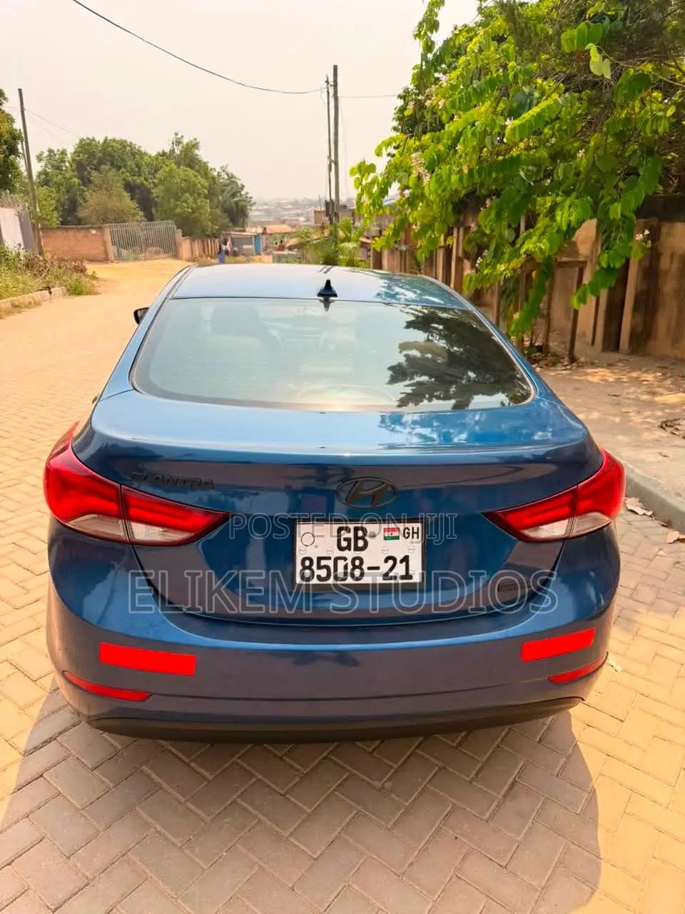 Hyundai Elantra 2015 Blue