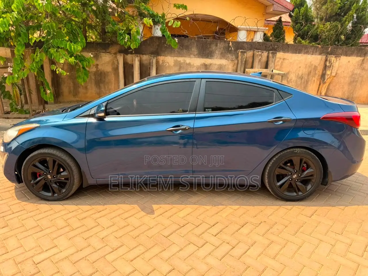 Hyundai Elantra 2015 Blue