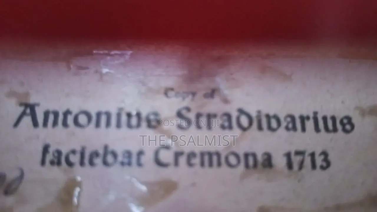 Antonius Stradivarus Faciebat Cremona 1713 Violin in Hard Case