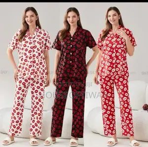 3 Pieces Night Wear Set