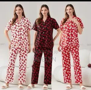 3 Pieces Night Wear Set