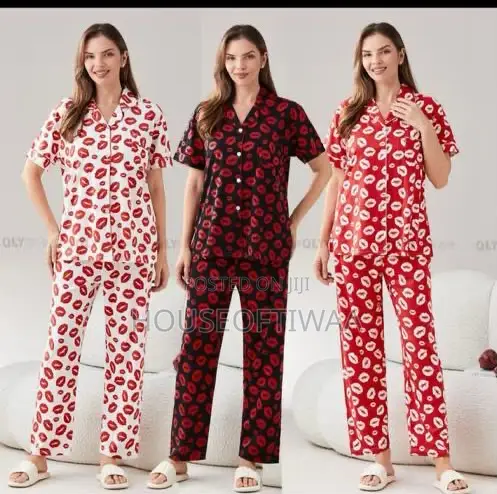 3 Pieces Night Wear Set