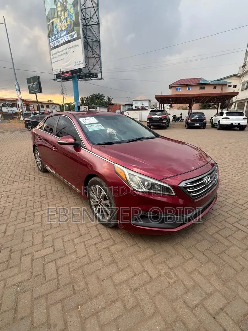 Hyundai Sonata Sport Sedan FWD (2.4L 4cyl 6A) 2016 Burgundy