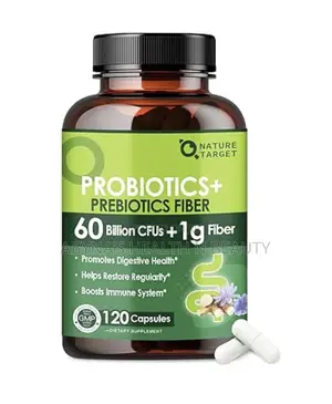 Probiotics Fiber 60 Billion Cfus + 1g Fiber