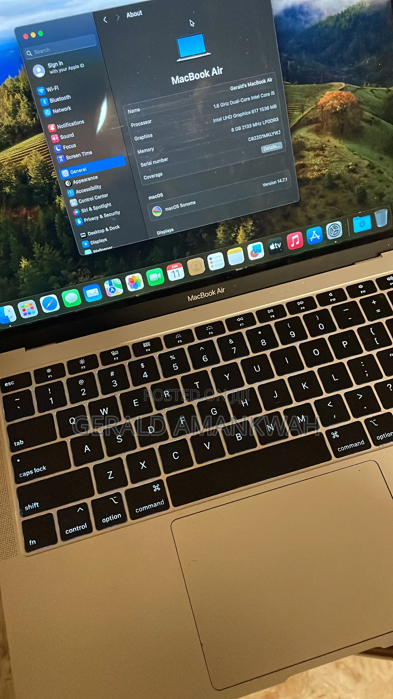 Laptop Apple MacBook Air 2019 8GB Intel Core i5 SSD 128GB
