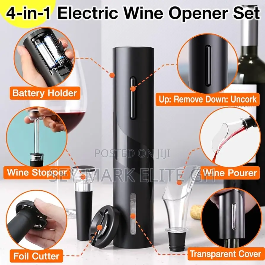 4 Set Wine Opener (Battery Operated)