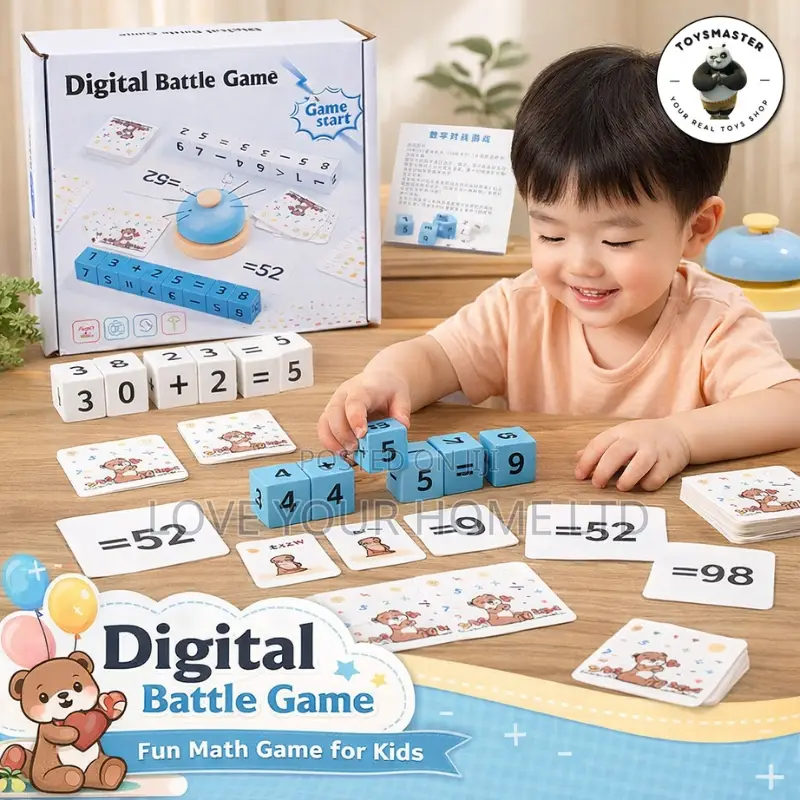 Kids Number Alphabet Jigsaw Puzzle