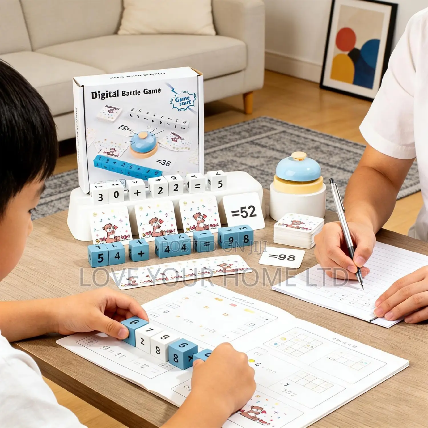 Kids Number Alphabet Jigsaw Puzzle