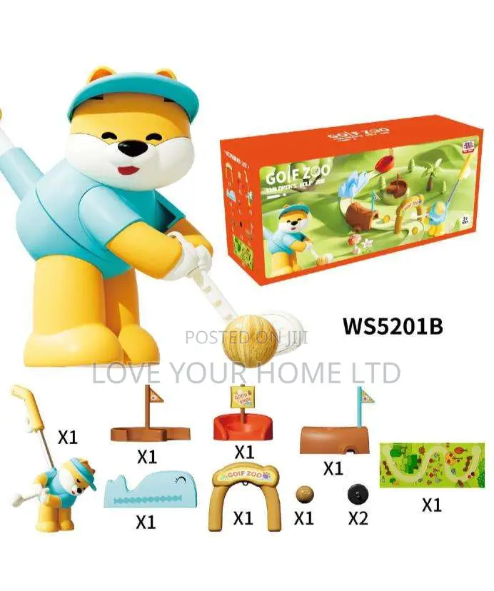 Children Golf Zoo Set – Fun Educational Toy for Kids
