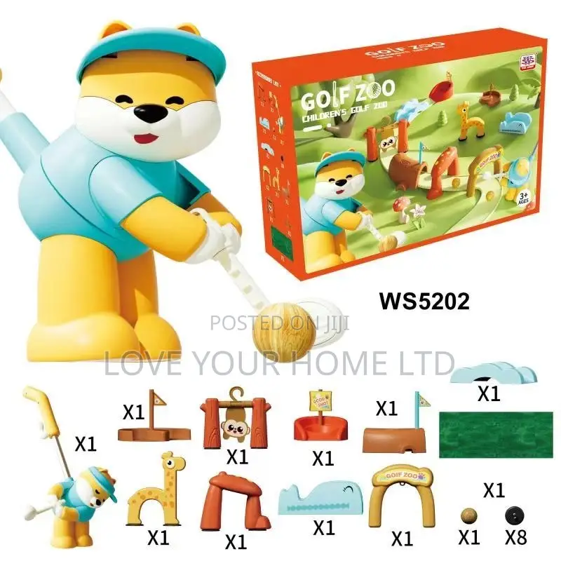 Children Golf Zoo Set – Fun Educational Toy for Kids