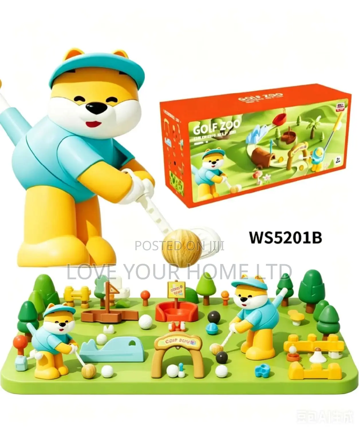 Children Golf Zoo Set – Fun Educational Toy for Kids