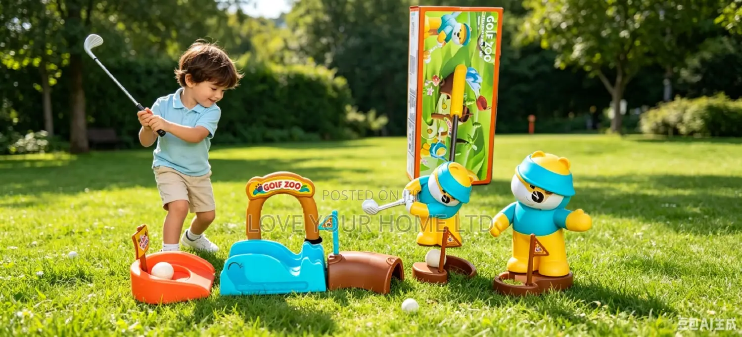 Children Golf Zoo Set – Fun Educational Toy for Kids