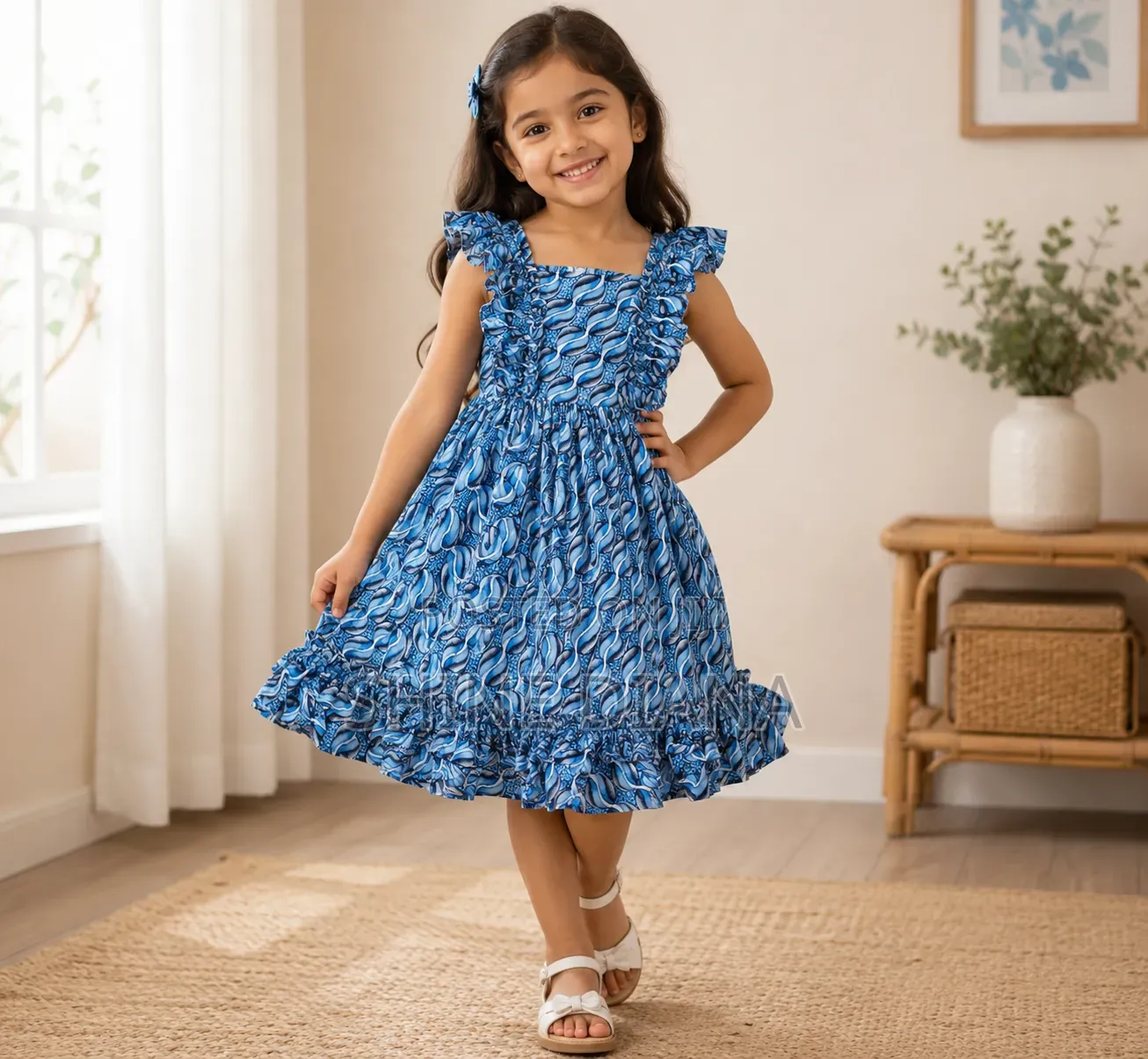 Children's African Dresses. 5 - 7 Years