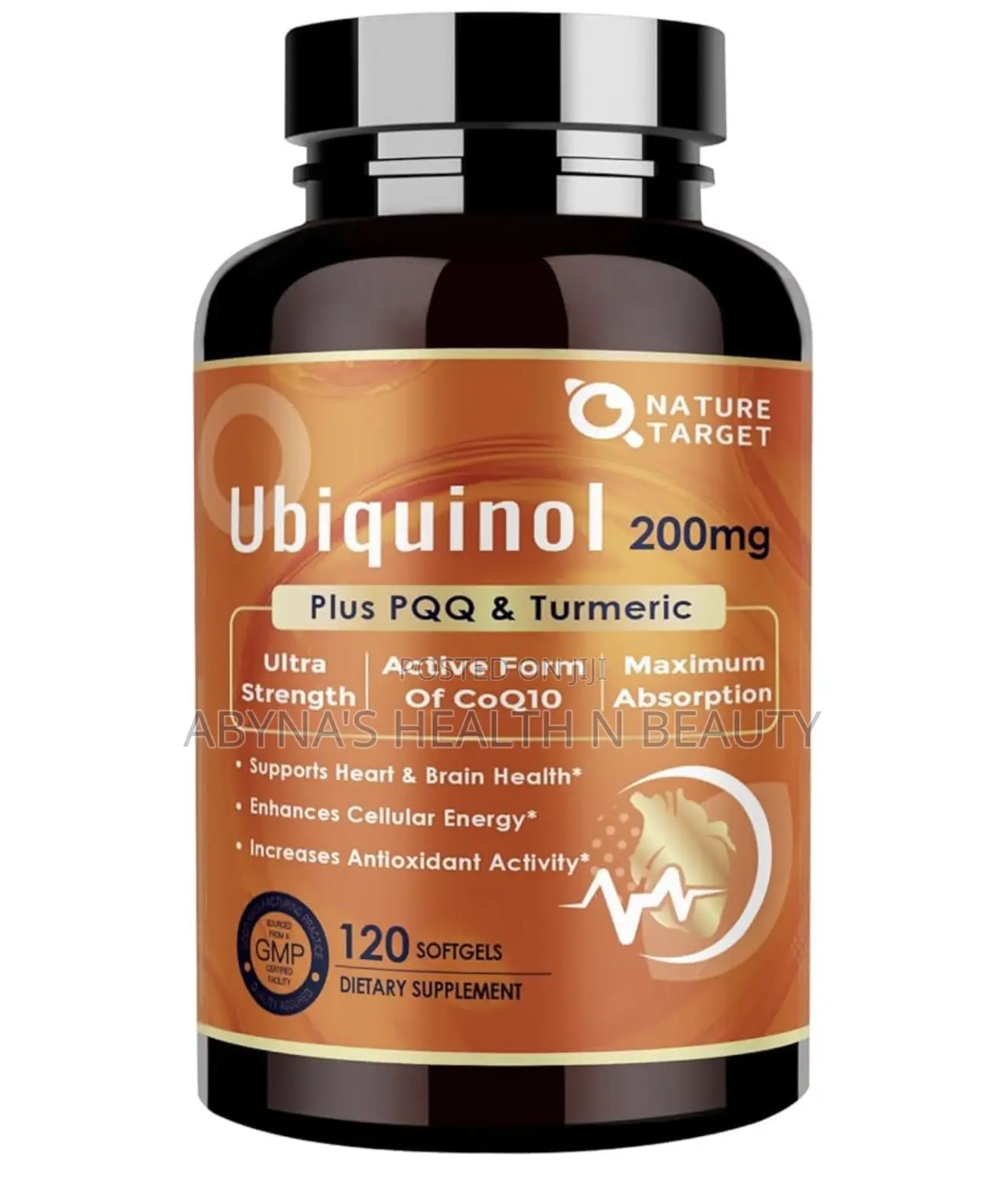 Ubiquinol 200mg Plus PQQ Turmeric