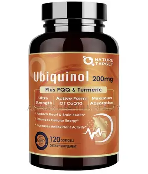 Ubiquinol 200mg Plus PQQ Turmeric