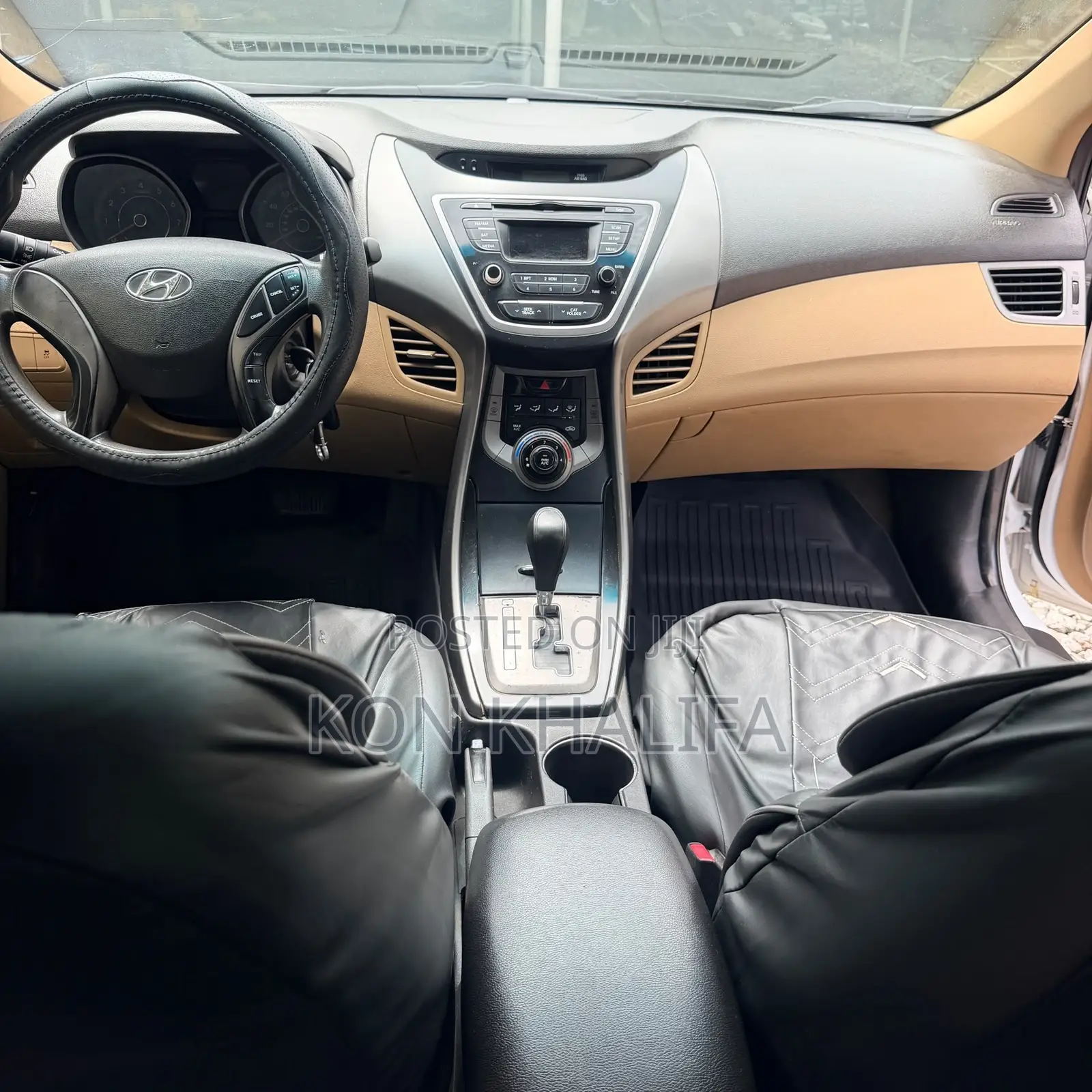 Hyundai Elantra Limited Sedan FWD (1.8L 4cyl 6A) 2013 White