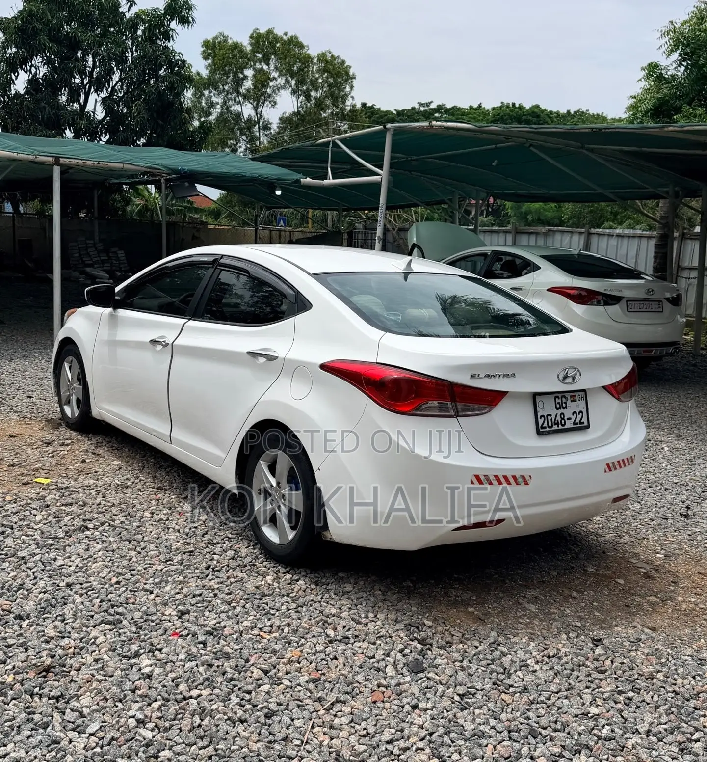Hyundai Elantra Limited Sedan FWD (1.8L 4cyl 6A) 2013 White