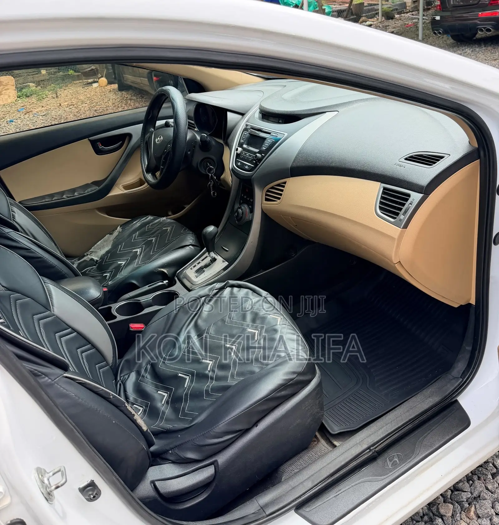 Hyundai Elantra Limited Sedan FWD (1.8L 4cyl 6A) 2013 White