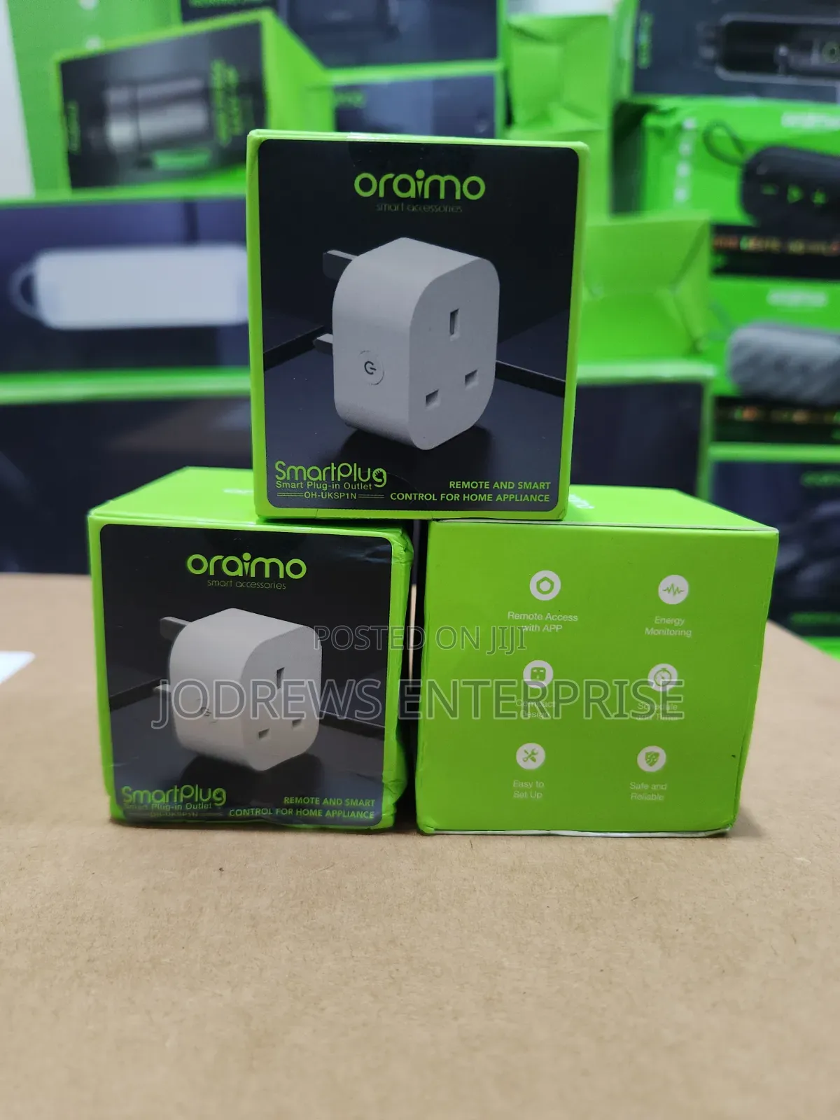 Oraimo Smartplug Wi-Fi- Connected Smart Plug
