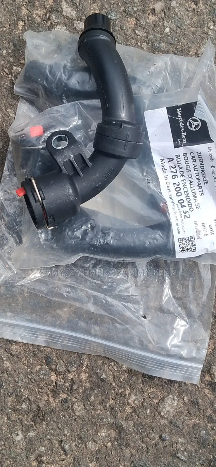 Water Connector for Mercedes-Benz 276 278
