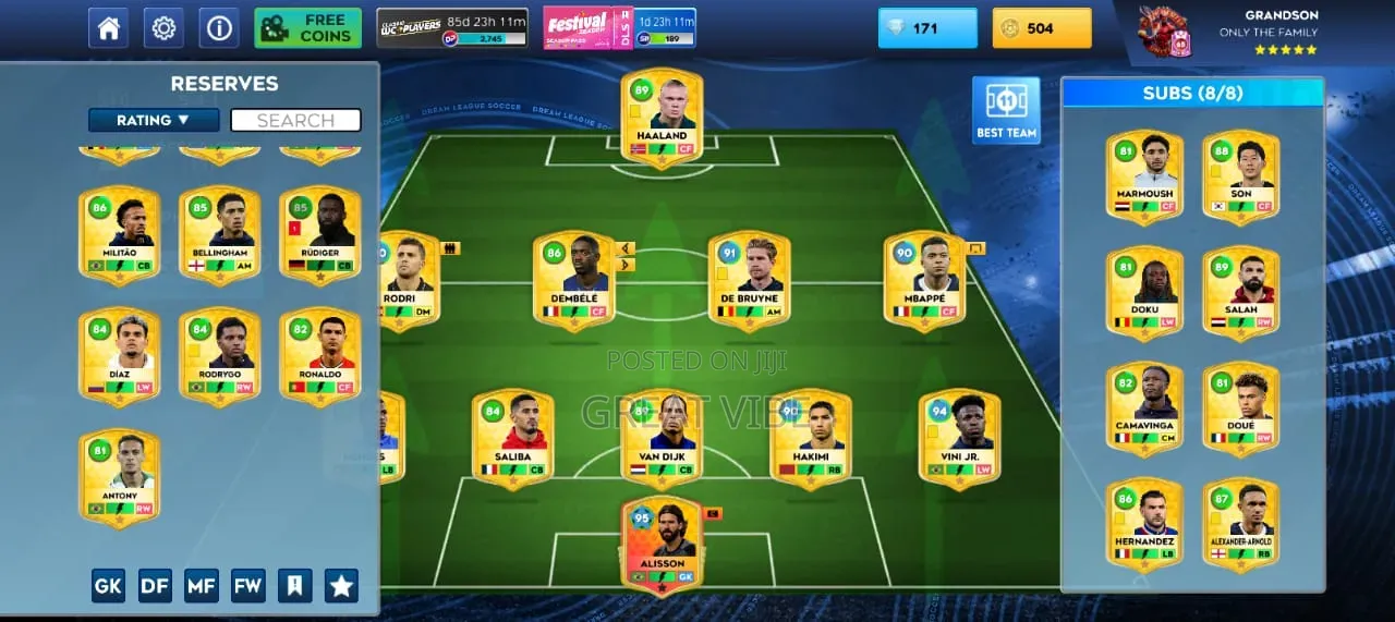Accounts for Sale