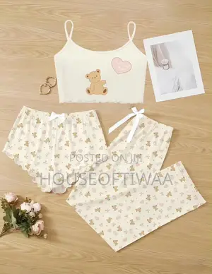 3 — Piece Set Nightwear’S