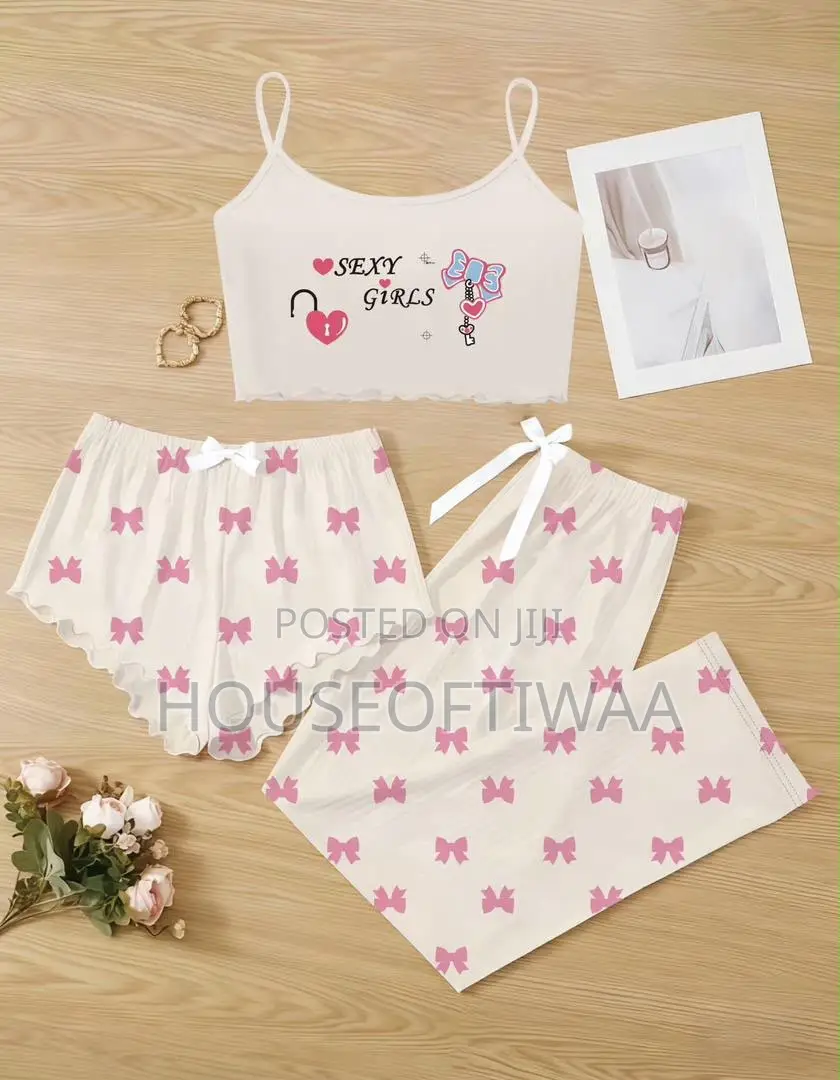 3 — Piece Set Nightwear’S