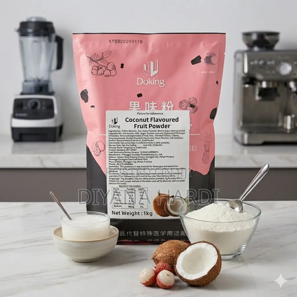 Premium Doking Coconut Flavoured Fruit Powder (1kg)