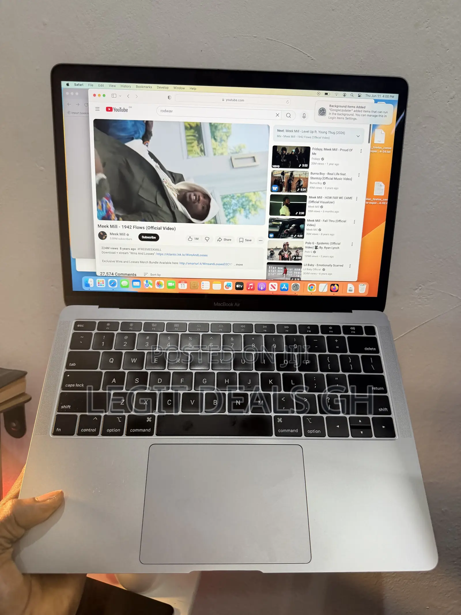 Laptop Apple MacBook Air 2018 8GB Intel Core i5 SSD 256GB