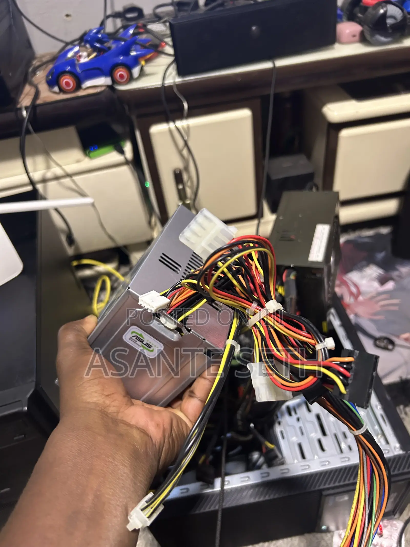 Asus Psu ( 24+4pins )360watts Psu Good For Pc Motherboards 24+4
