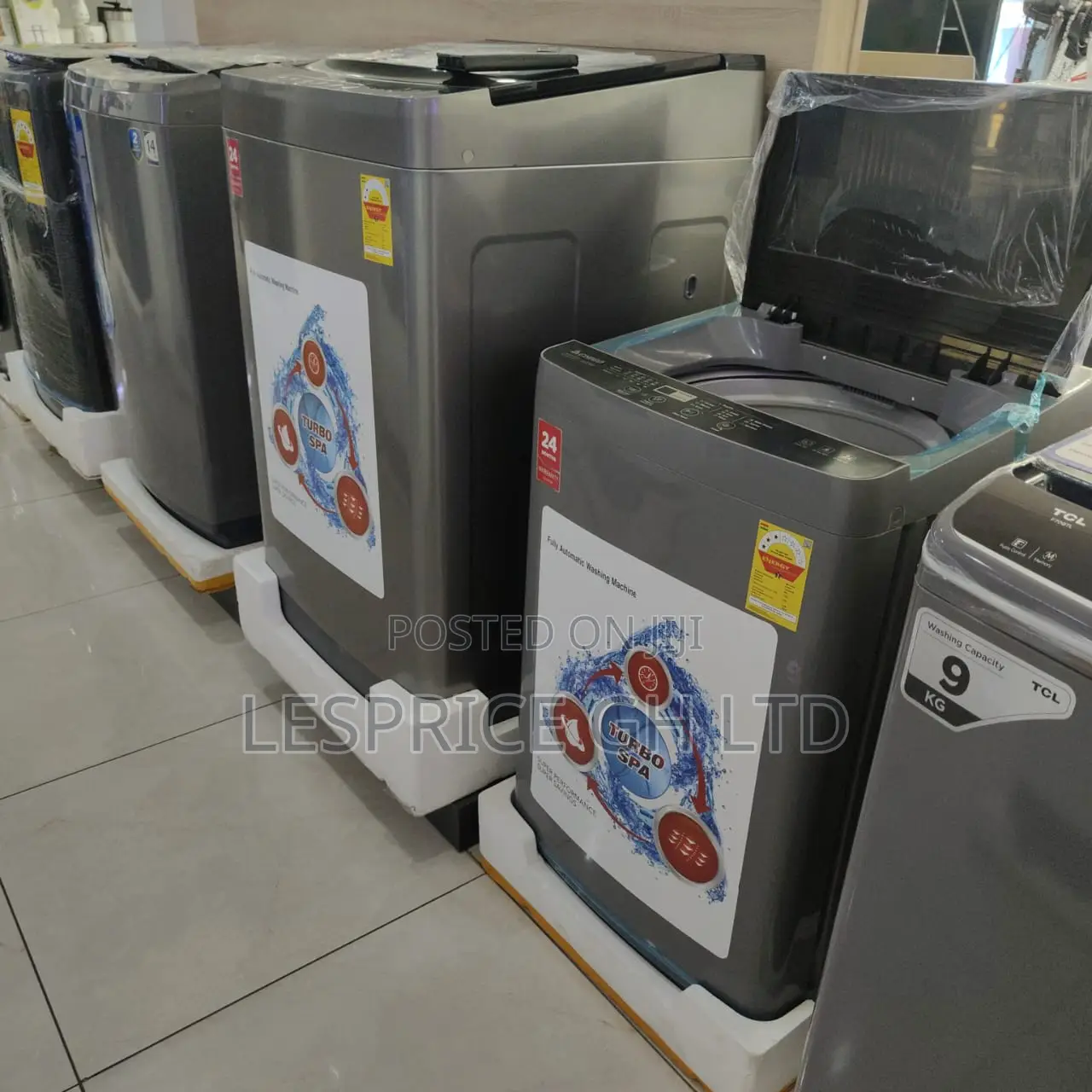 Promo!! Promo!! On Our New 8kg Fully Auto Chigo Washing Machine