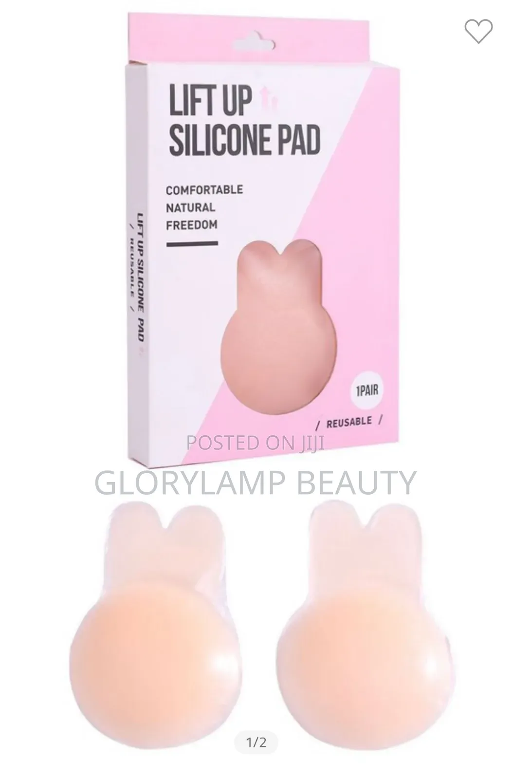 Lift Up Silicone Pad – Invisible Reusable Rabbit Ear Nipple Covers