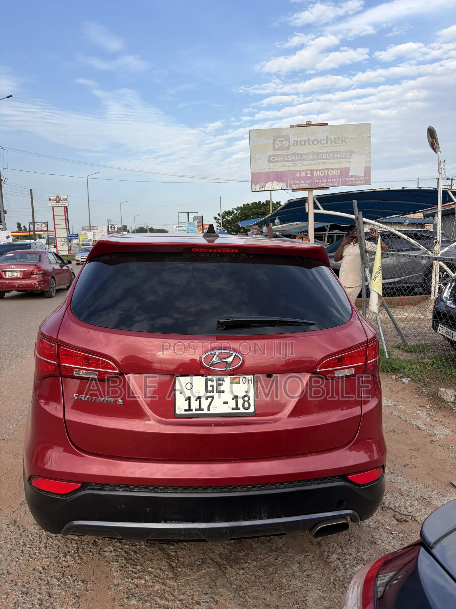 Hyundai Santa Fe Sport 2013 Red