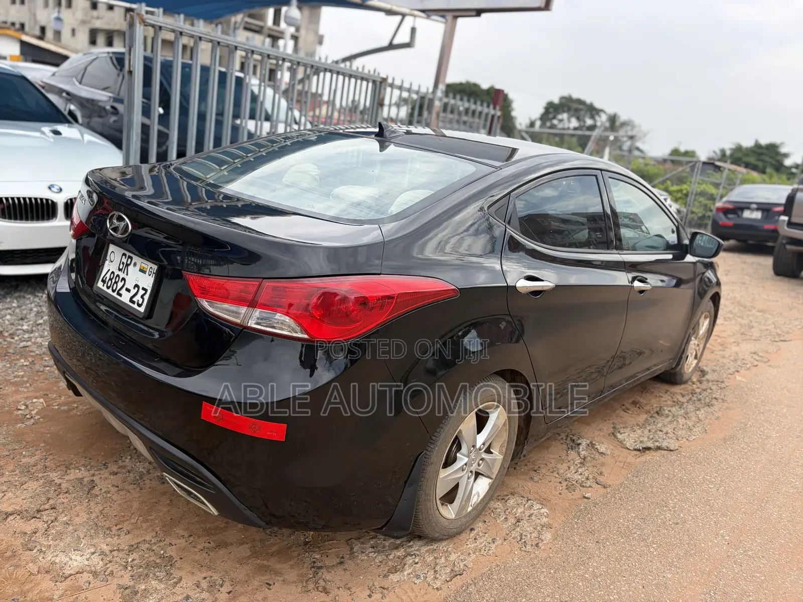 Hyundai Elantra GLS Sedan FWD (1.8L 4cyl 6A) 2013 Black
