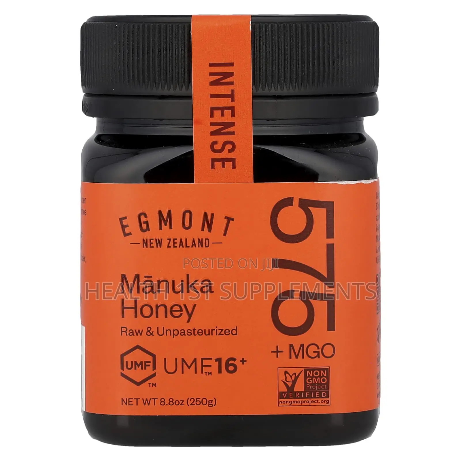Egmont Manuka Honey, Medical Grade, Umf 16+, Mgo 575+, 8.8 Oz (250 G)