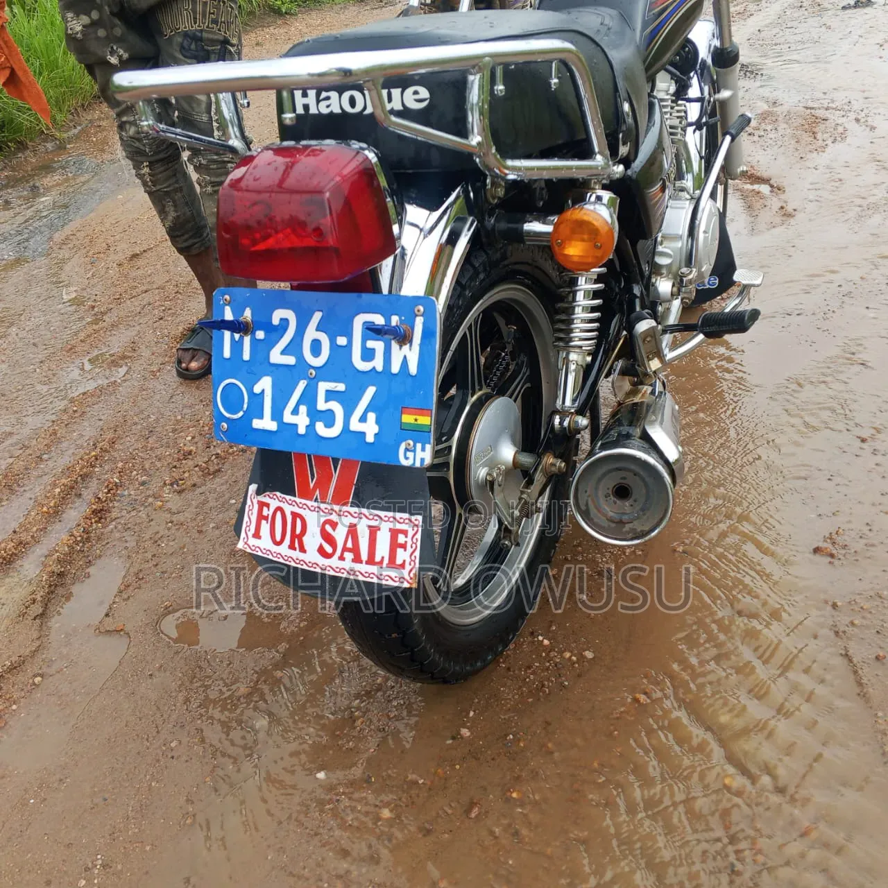 New Haojue HJ125-8K 2025 Blue