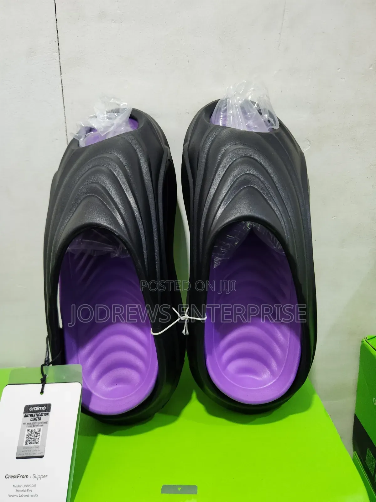 Oraimo Crestfrom Ergonomic Anti-Skid Slipper (Purple)
