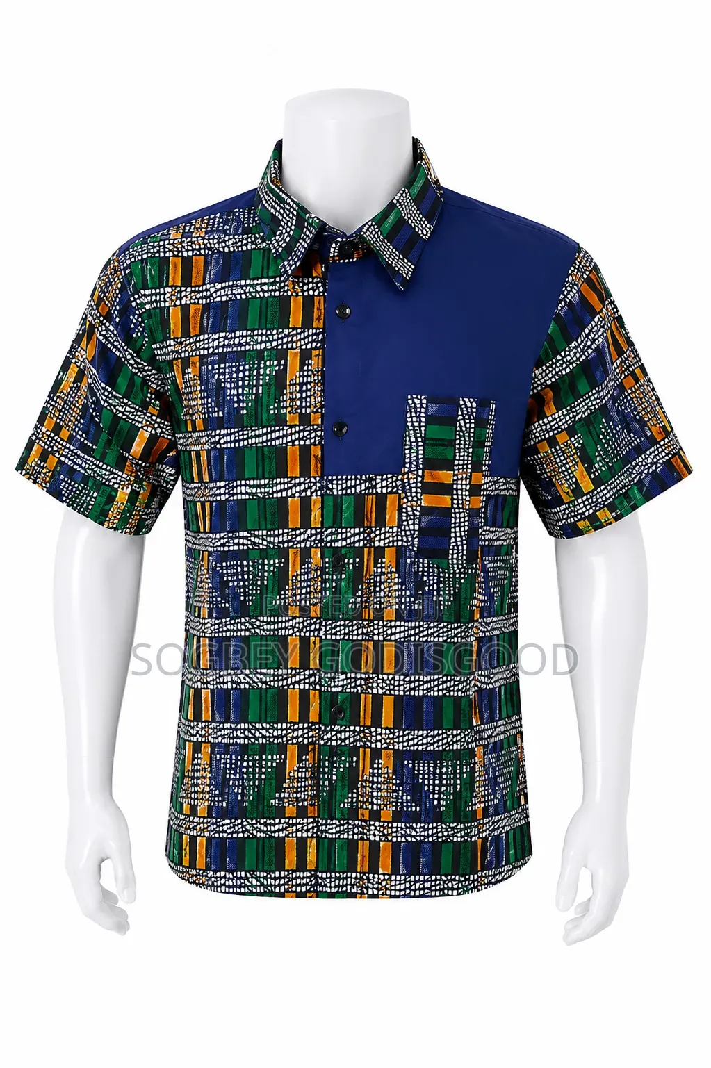 African Print Shirts for Men