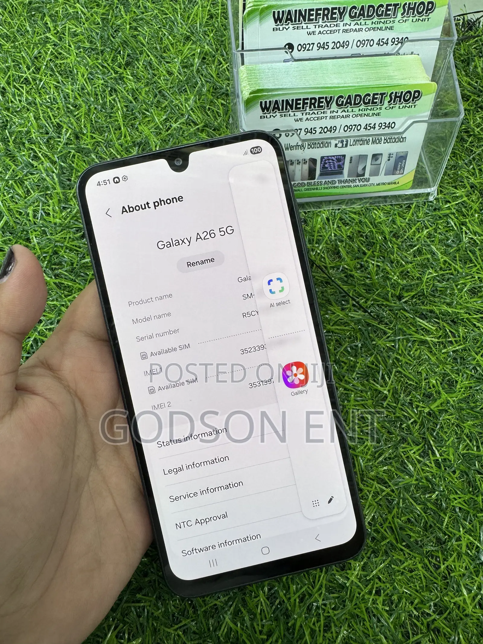 Samsung Galaxy A26 256 GB Black