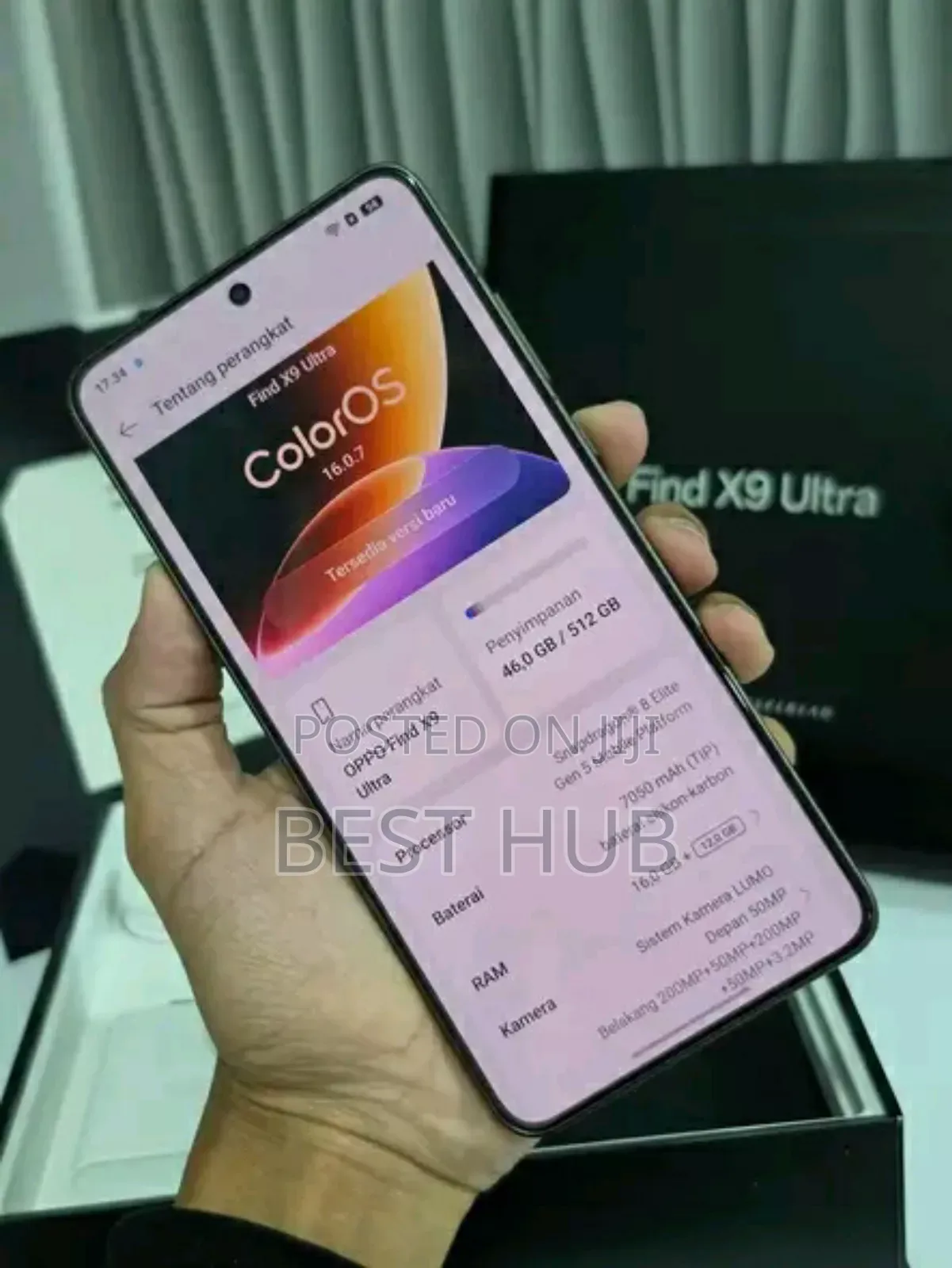 Oppo Find X9 Ultra 512 GB Black