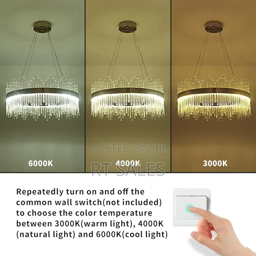 Crystal Chandelier Light.