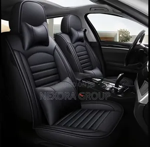 Premium Leather Seat Cover Set Stylish Car Interior Upgrade