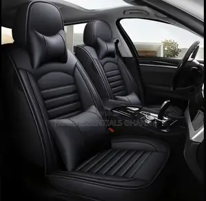 Premium Leather Seat Cover Set Stylish Car Interior Upgrade
