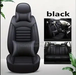 Premium Leather Seat Cover Set Stylish Car Interior Upgrade