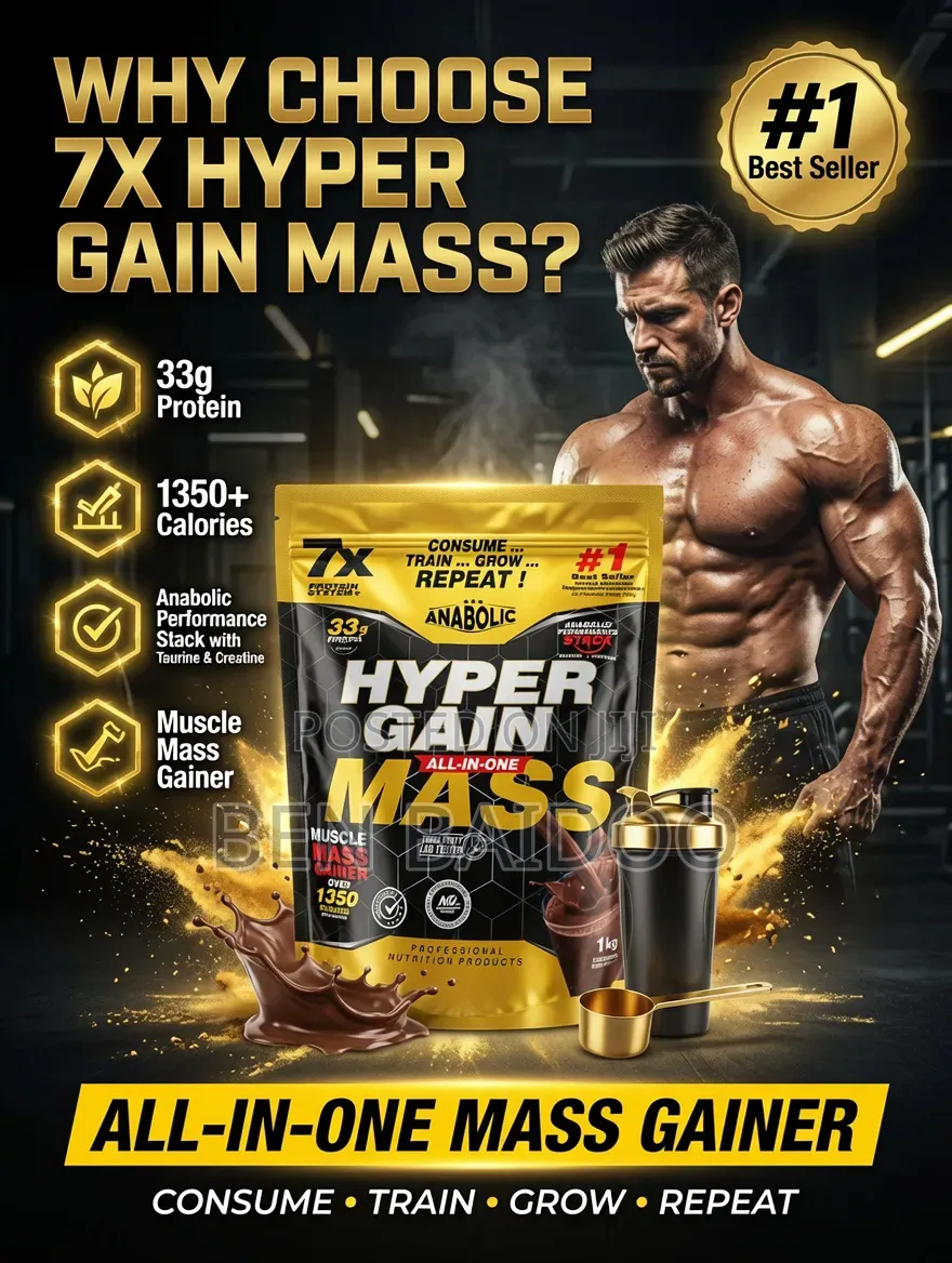 Hyper Gain Supplement (Muscle Mass)