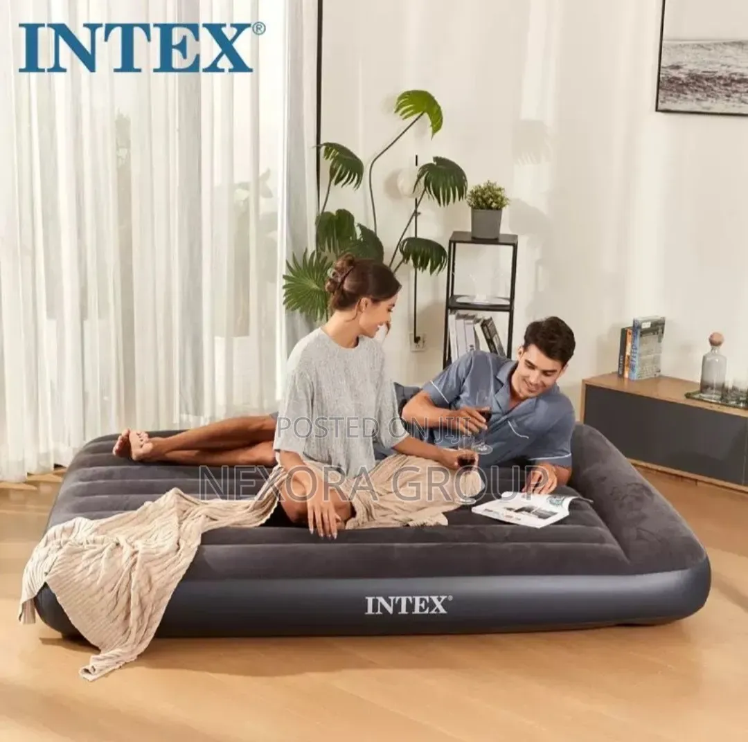 Intex Quality Double Inflatable Mattress Comfortable Air Bed