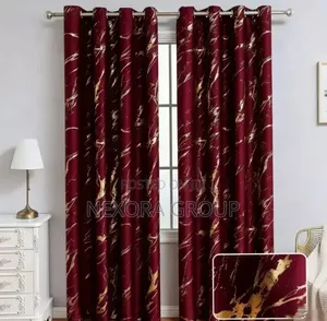 Premium 2-in-1 Blackout Curtains for Living Room Bedroom